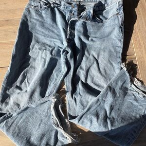 AGOLDE straight leg jeans (size 33)